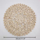 Axyaa Rattan Wall Hanging Scandinavian Wall Decor