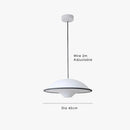 Axyaa Modern Acrylic UFO Pendant Chandelier for Indoor Decor