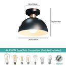 Axyaa Nordic Minimalist E27 Ceiling Light for Bedrooms, Dining Rooms, Kitchens