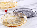 Axyaa Acrylic Fruit Plate - Large, Snack & Sugar Tray - Plastic - Elegant Design