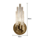Axyaa French Crystal Wall Lamp for Living Room, Bedroom, and Corridor
