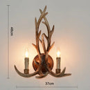 Axyaa Retro Deer Horn LED Pendant Light for Hot Pot Restaurant and Clothing Store