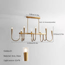 Axyaa Luxury Metal Pendant Chandelier for Home Decor