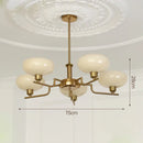 Axyaa Bauhaus Medieval Modern Chandelier for Bedroom, Study, Living, Dining Room