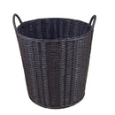Axyaa Woven Rattan-Style Foldable Laundry Basket & Toys Storage Home Decor