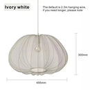 Axyaa Rustic Silk Lantern Pendant Light for Home and Restaurant Lighting
