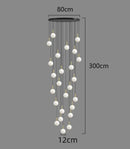 Axyaa LED Ceiling Lamp Chandelier for Modern Bedroom and Dining Room