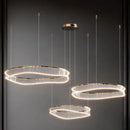 Axyaa Luxury Decorative Circular Pendant Lamp for Living Room and Hotel Decor.