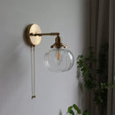 Axyaa Nordic Modern Glass Ball Wall Lamp Sconce for Bedroom Bathroom Stair Lighting