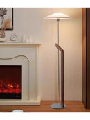 Axyaa Scandinavian Sofa Side Umbrella Lamp Wabi-Sabi Bedroom Decor Standing Floor Lamp