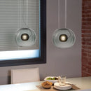 Axyaa Nordic Glass Pendant Chandelier for Bedside Coffee Shop Bar Hotel Counter