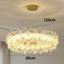 Axyaa Crystal Chandelier: Luxury Living Room & Dining Room Pendant Light