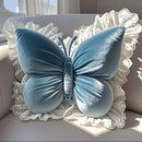 Axyaa Princess Butterfly Pillow for Office, Living Room, Bedroom, Car, or Sofa