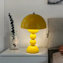 Axyaa Nordic LED Table Lamp: Dimmable Interior Fixture for Home Living, Bedroom, Desk Light
