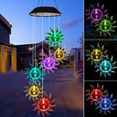 Axyaa Solar Wind Chime: Outdoor Garden Decoration for Romantic Ambiance