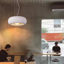 Axyaa Minimalist Cream Pendant Light for Designer Restaurant & Clothing Store