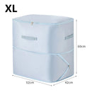 Axyaa Self Compression Duvet Storage Bag: Large Capacity Heavy Duty Moving Organizer