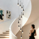Nordic-Style Axyaa Home Lighting Collection: Chandeliers for Living Room, Dining Room, Staircase & More