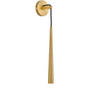 Axyaa Nordic Copper LED Wall Light Adjustable Sconce Surface Mount Brass