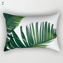 Axyaa Bohemian Plant Leaf Pillowcase for Home Decor 30*50