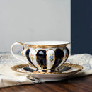 Axyaa Camellia Ceramic Coffee Mug - European Court Luxury Latte Cup