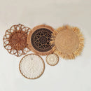 Axyaa Rattan Wall Hanging Scandinavian Wall Decor