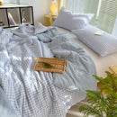 Axyaa Cotton Summer Quilt Nordic Style Comforter - Four Seasons Blanket