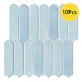 Axyaa 3D Green Tile Sticker, Self-adhesive Fish Scale Backsplash for Kitchen Bathroom