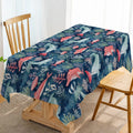 Luxurious Axyaa Whale & Algae Washable Tablecloth for Dining & Events