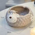 Axyaa Cute Animal Ceramic Ashtray for Home Decor and Boyfriend Gift