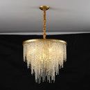Axyaa Retro Style E14 LED Pendant Lights in Black/Gold Finish