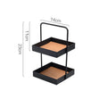 Axyaa Cosmetic Desk Organizer Jewelry Bathroom Makeup Perfume Skin Care Storage Rack