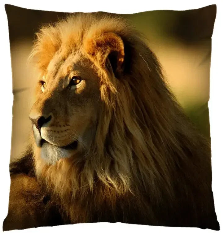 Axyaa 3D Animal Themed Cushion Covers (18" x 18") - Cute Designs