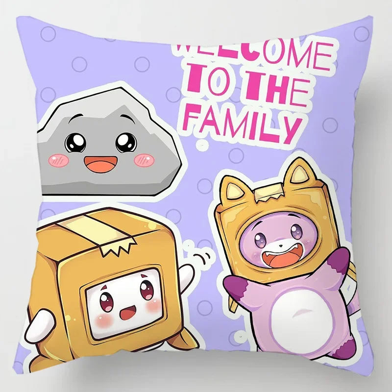 Axyaa Cartoon Robot Balloons Pillowcase Set for Home Decor
