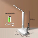 Axyaa USB LED Desk Lamp | Eye-Friendly 3 Colors | College Student Reading Light