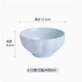 Axyaa Ceramic Pumpkin Rice Salad Bowl Set
