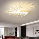 Axyaa LED Fan-shaped Ceiling Light for Modern Home Decor and Lighting Fixtures