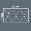 Axyaa Hexagon LED Garage Lighting for Auto Repair Workshop