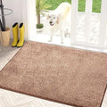 Axyaa Super Absorbent Door Mat 34x59, Non-Slip Shoe Scraper, Machine Washable Entry Rug