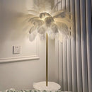 Axyaa Ostrich Feather Floor Lamp - Romantic Living Room Bedroom Atmosphere