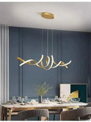 Axyaa Modern Nordic LED Chandelier for Home Decor and Dining Room