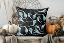 Axyaa Halloween Sugar Skull Pattern Decorative Pillow Cover