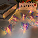 Axyaa Butterfly LED Fairy Lights String for Wedding Party Room Garden Decor