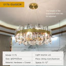Axyaa Crystal Chandeliers: Luxury Pendant Lights for Dining and Living Room