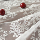 Axyaa White Lace Tablecloth for Wedding Decor and Events