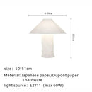 Axyaa Wabi Sabi Style Table Lamp for Living Room, Bedroom, Hotel - Danish Design
