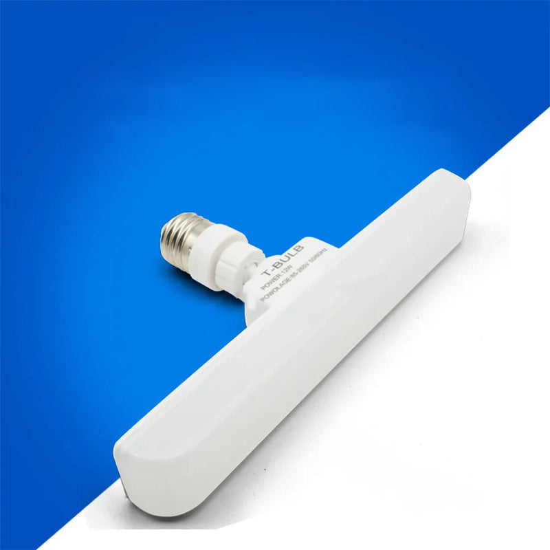 Axya 12W T-Shaped E27 LED Lamp - High Quality, 1100LM Brightness