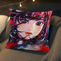 Axyaa Anime Pillow Cover by Chisato Tatumi for Sofa Room Decor and Wedding Gift