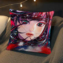 Axyaa Anime Pillow Cover by Chisato Tatumi for Sofa Room Decor and Wedding Gift