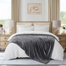 Axyaa Plush Fleece Blanket - Luxurious, Cozy, and Lightweight All-Season Throw